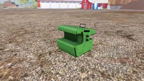 Weight John Deere для Farming Simulator 2015