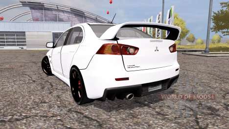 Mitsubishi Lancer Evolution X для Farming Simulator 2013