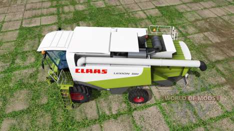 CLAAS Lexion 580 для Farming Simulator 2017