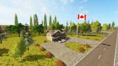 Canadian national map v1.1 для Farming Simulator 2017