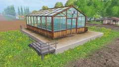 Hemp greenhouse для Farming Simulator 2015
