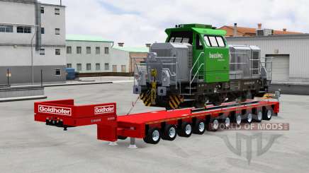 Goldhofer semitrailer для American Truck Simulator