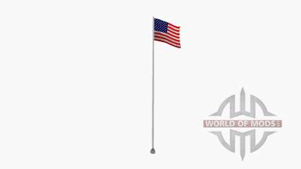 Flag pole USA для Farming Simulator 2015