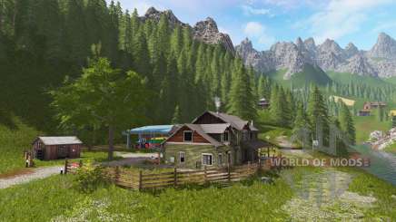 Goldcrest Mountains v2.0 для Farming Simulator 2017