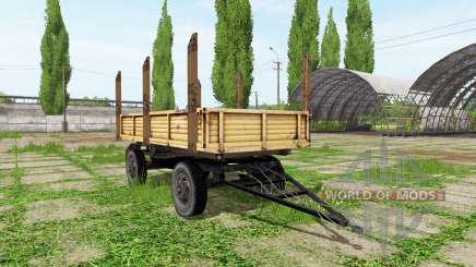 Timber trailer automatic loading для Farming Simulator 2017