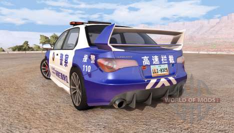 Hirochi Sunburst chinese police v2.0 для BeamNG Drive