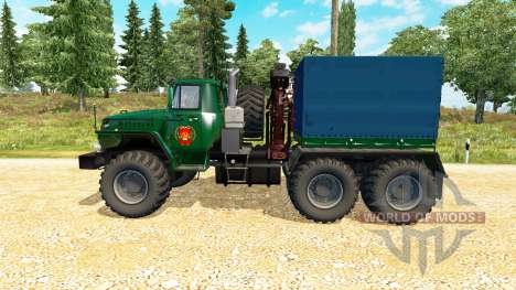 Урал 43202 v3.4 для Euro Truck Simulator 2