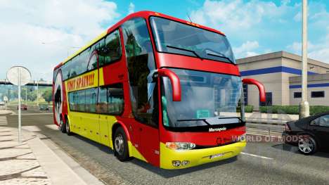 Bus traffic v1.3.1 для Euro Truck Simulator 2