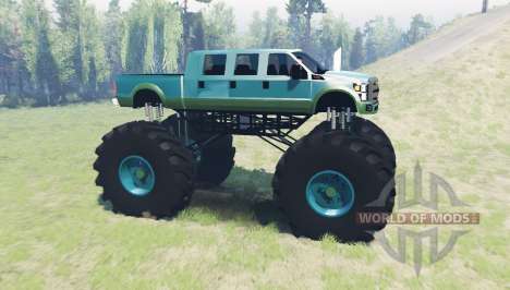 Ford F-350 six doors для Spin Tires