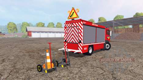 MAN TGA 28.430 Fire Rescue для Farming Simulator 2015