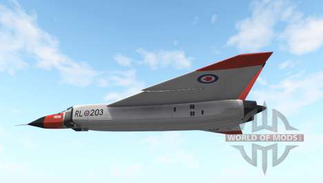 Avro CF-105 Arrow для BeamNG Drive