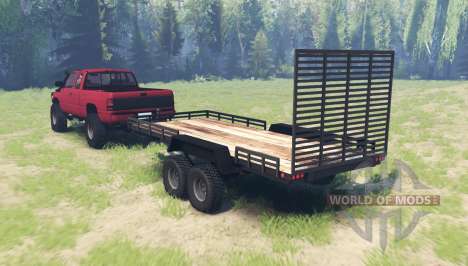 Dodge Ram 2500 Club Cab 2000 для Spin Tires