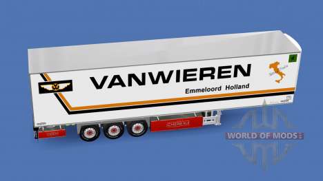 Trailer Chereau Van Wieren для Euro Truck Simulator 2