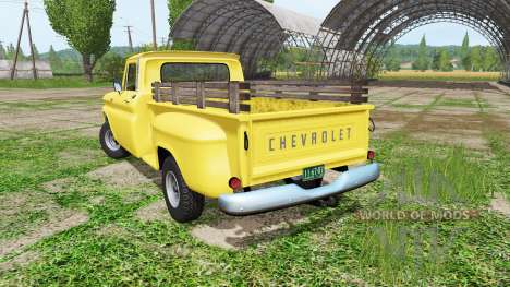 Chevrolet C10 Fleetside 1966 4x4 v1.1 для Farming Simulator 2017