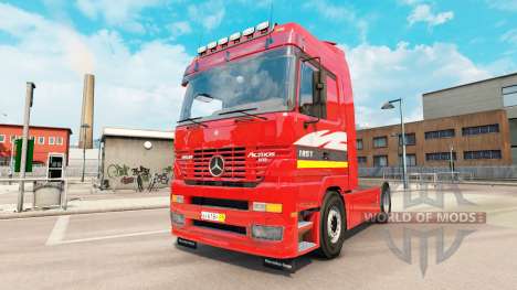 Mercedes-Benz Actros MP1 v2.5 для Euro Truck Simulator 2