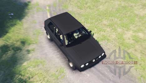 Volkswagen Golf II GTI для Spin Tires