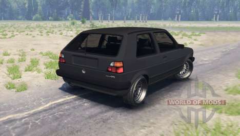 Volkswagen Golf II GTI для Spin Tires
