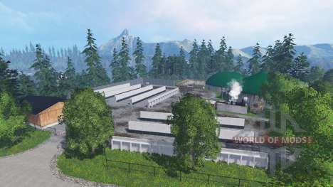 Keuschlingen для Farming Simulator 2015