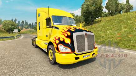 Kenworth T680 v1.4 для Euro Truck Simulator 2