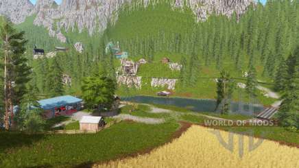 Goldcrest mountains v2.5 для Farming Simulator 2017
