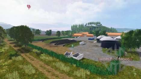 Две реки v1.1 для Farming Simulator 2015