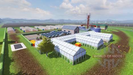 Long castle для Farming Simulator 2013
