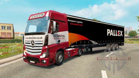 Painted truck traffic pack v2.3 для Euro Truck Simulator 2