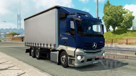 Tandem truck traffic v1.1.1 для Euro Truck Simulator 2
