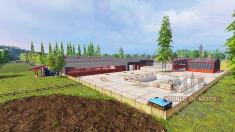 Lysa polana для Farming Simulator 2015