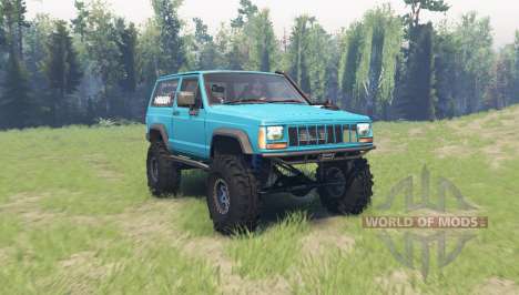 Jeep Cherokee (XJ) 1990 для Spin Tires