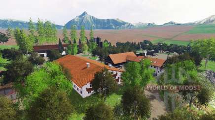 Ammergauer Alpen для Farming Simulator 2015