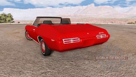 Pontiac GTO 1969 для BeamNG Drive