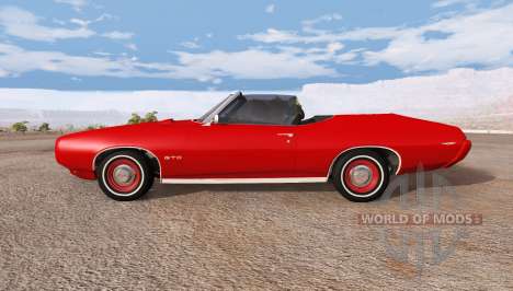 Pontiac GTO 1969 для BeamNG Drive