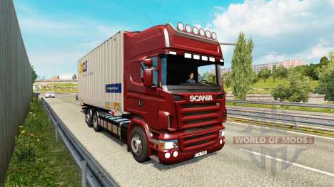 Tandem truck traffic v1.2 для Euro Truck Simulator 2