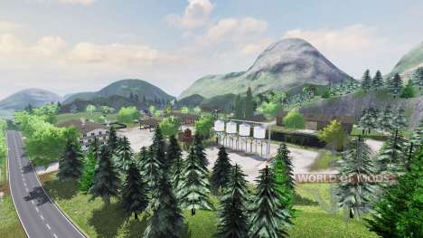 Тихая долина для Farming Simulator 2013