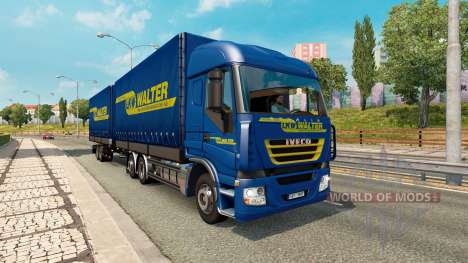 Tandem truck traffic v1.3 для Euro Truck Simulator 2
