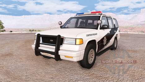 Gavril Roamer arizona state police v1.5 для BeamNG Drive