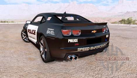 Chevrolet Camaro ZL1 Police для BeamNG Drive