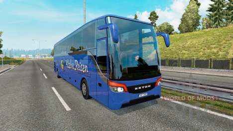 Bus traffic v1.7 для Euro Truck Simulator 2