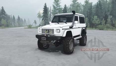 Mercedes-Benz G 500 SWB (W463) v1.1 для Spintires MudRunner