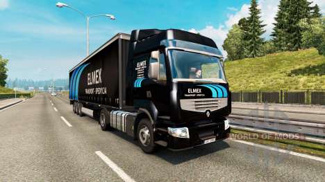 Painted truck traffic pack v3.0 для Euro Truck Simulator 2