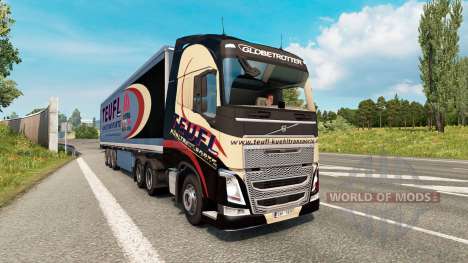 Painted truck traffic pack v2.8 для Euro Truck Simulator 2