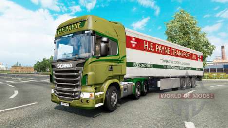 Painted truck traffic pack v2.9 для Euro Truck Simulator 2