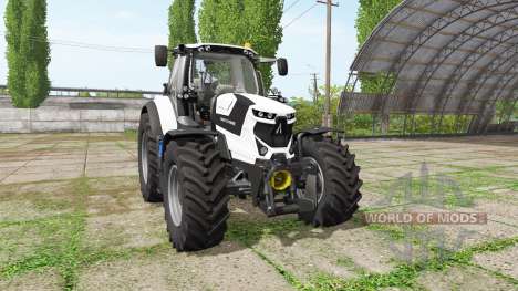 Deutz-Fahr Agrotron 6175 TTV white edition для Farming Simulator 2017
