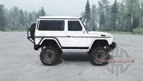 Mercedes-Benz G 500 SWB (W463) v1.1 для Spintires MudRunner