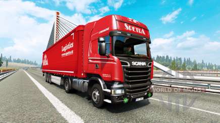 Painted truck traffic pack v2.9 для Euro Truck Simulator 2