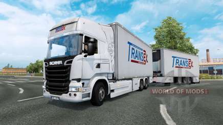 Tandem truck traffic v1.5 для Euro Truck Simulator 2