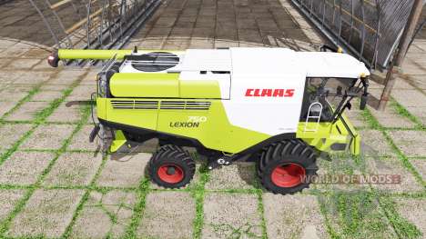 CLAAS Lexion 750 v1.01 для Farming Simulator 2017