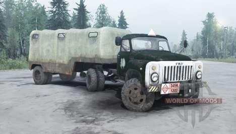 ГАЗ 53 4x4 для Spintires MudRunner