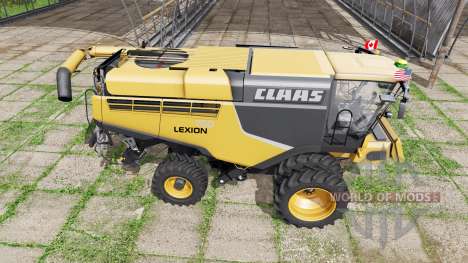 CLAAS Lexion 780 north america для Farming Simulator 2017